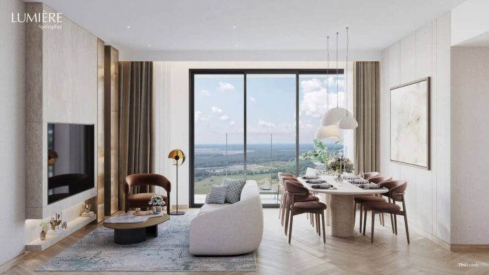 Thiết kế căn hộ Lumiere Spring Bay