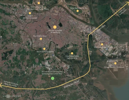 Vị trí chiến lược ven biển – trung tâm giao thương mới