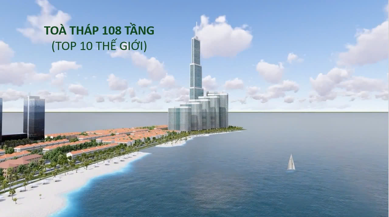 Tháp biểu tượng Hải Đăng 108 tầng